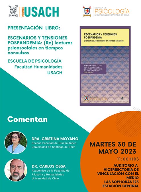 PRESENTACIÓN LIBRO: ESCENARIOS Y TENSIONES POSPANDEMIA