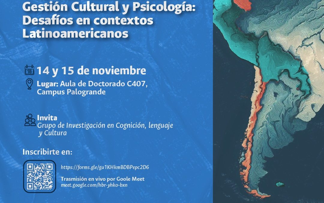 Dos profesoras de la Escuela de Psicología de la USACH participarán en un coloquio en la Universidad Nacional de Colombia